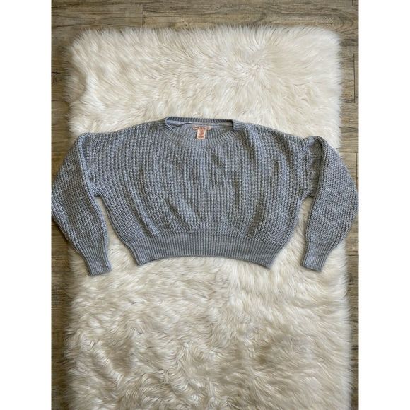 Urban Outfitters Size Small Cropped Knit Sweater - Picture 2 of 6